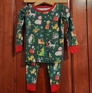 Little Sleepies Holiday Hounds 18-24 Month Pajamas